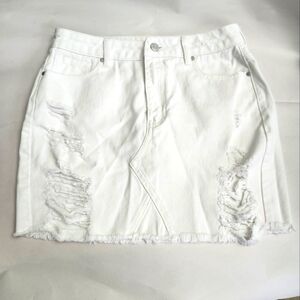 Pacsun white mini skirt size 27